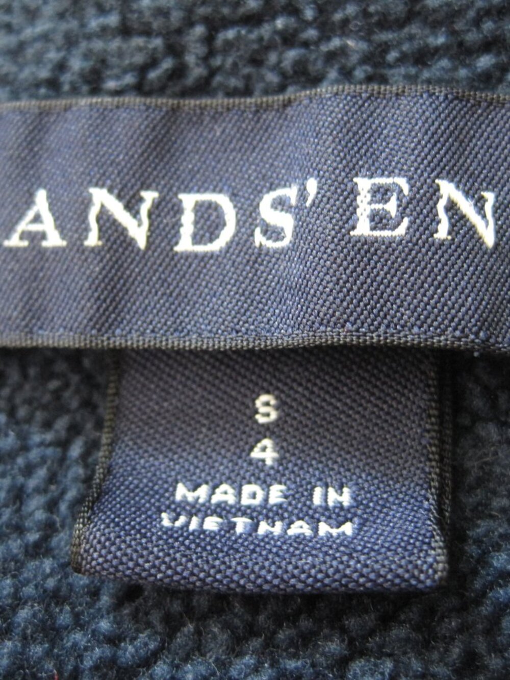 Lands’ End Toddler's Hooded Winter Jacket Size 4T Green Navy Fleeced - Picture 8 of 10